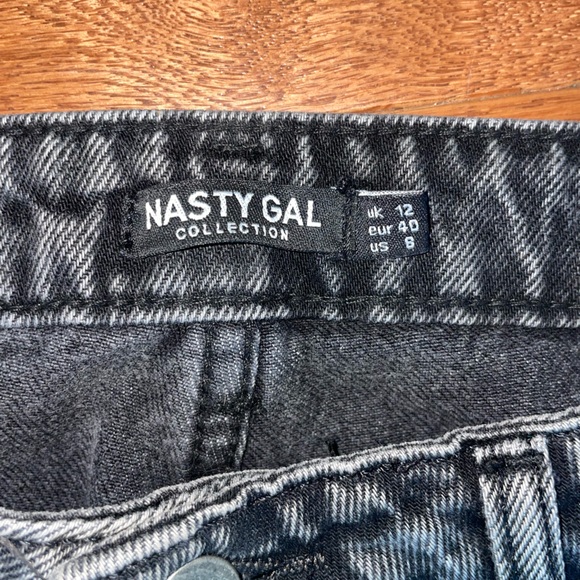 NASTYGAL fringe jeans - Picture 2 of 4
